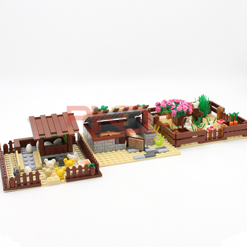 ของเล่นตัวต่อสำหรับเด็กบล็อกตั - Urban Farming For Kids บทวิจารณ์และราคา